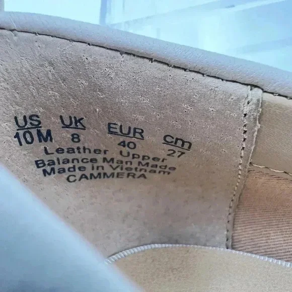 Franco Sarto Womens Cammera Wedges Pump Pointed Toe Leather upper 10 M - Picture 13 of 14